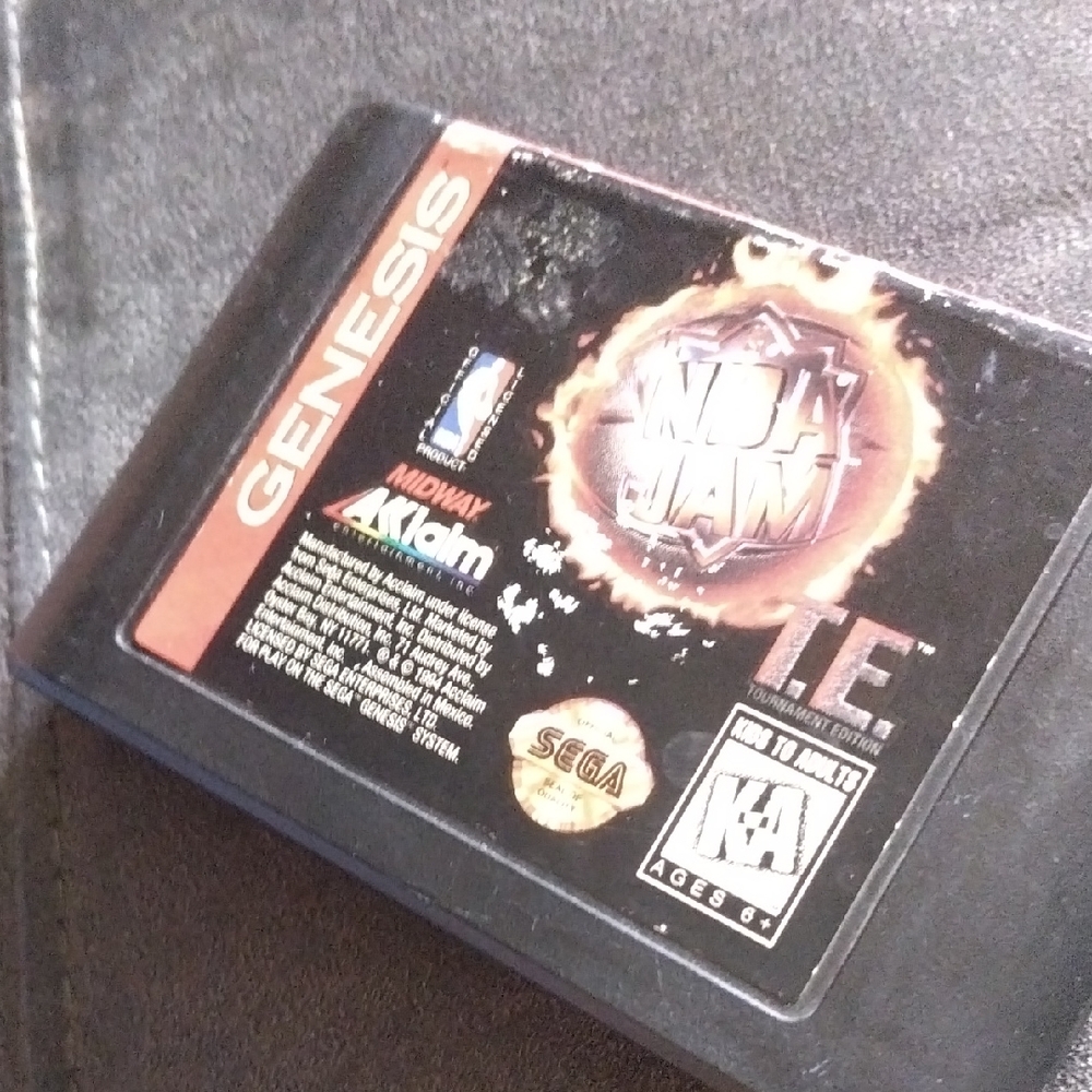 Genesis NBA Jam Game 1994